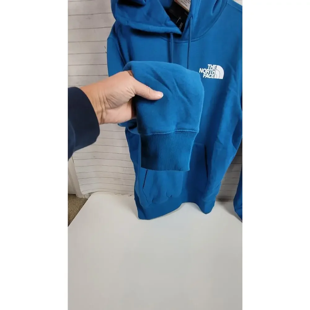 The North Face Box NSE Pullover Hoodie in Banff Blue, sz Medium